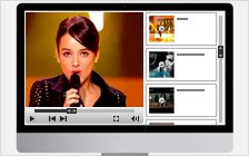 Video Player with Right Playlist (1012x430)