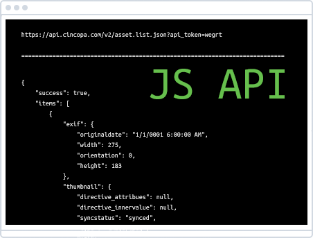 Javascript API