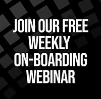 Join our free weekly on-boarding webinar