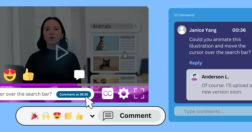 Time-stamped Comments: Streamline your video collaboration