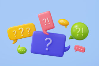 Interactive quiz question overlay on a training video screen